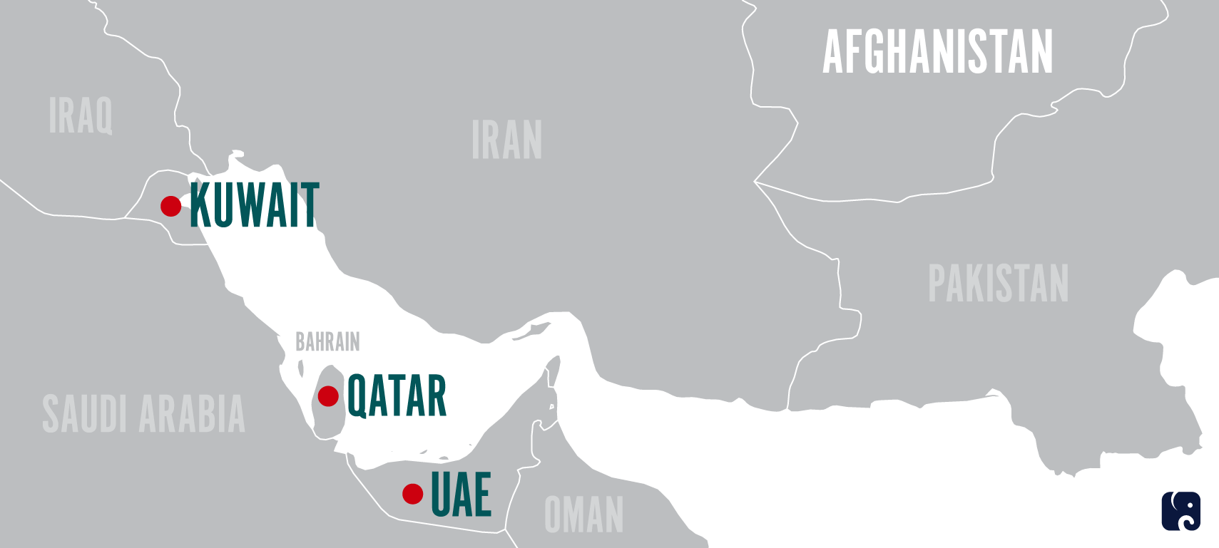 Nearest Major U.S. Bases to Afghanistan