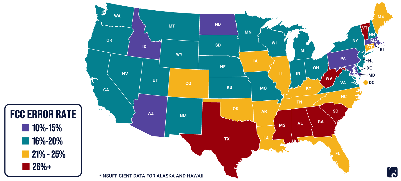 FCC Over-Reporting by State