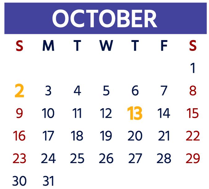 October