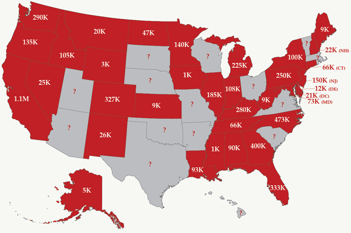 More than 5 Million Health Insurance Cancellations in 35 States